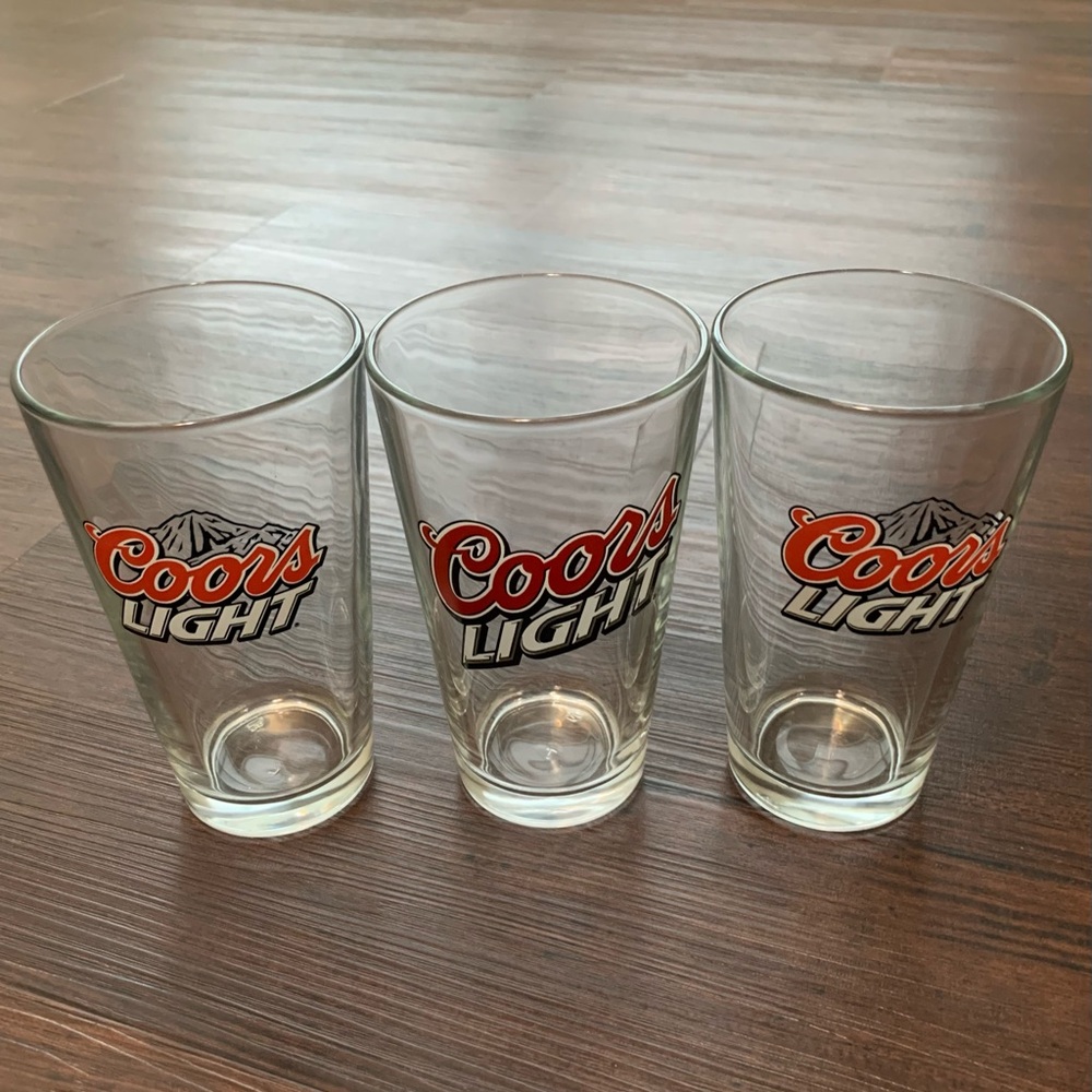 Coors Light Glasses